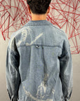MOD WAVE MOVEMENT JACKET IN DENIM