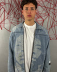 MOD WAVE MOVEMENT JACKET IN DENIM